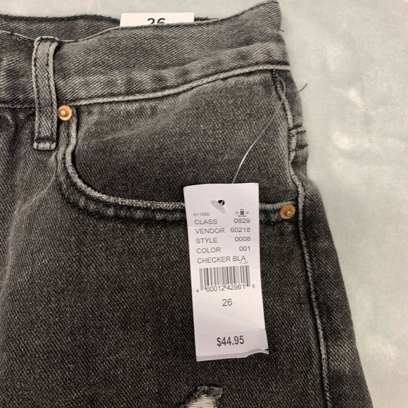 Black jean pacsun shorts - Picture 3 of 3